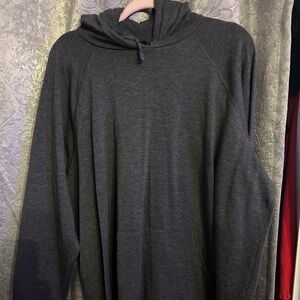 Torrid Dark Gray Hooded Sweatshirt